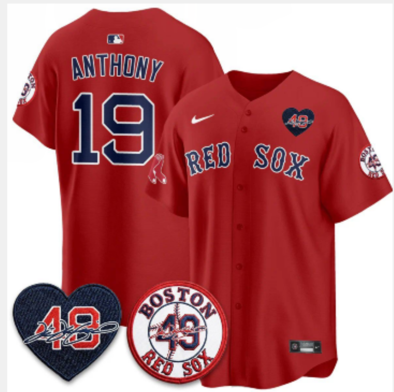Men 2026 Boston Red Sox #19 Anthony r edGame Nike MLB Jersey 082200